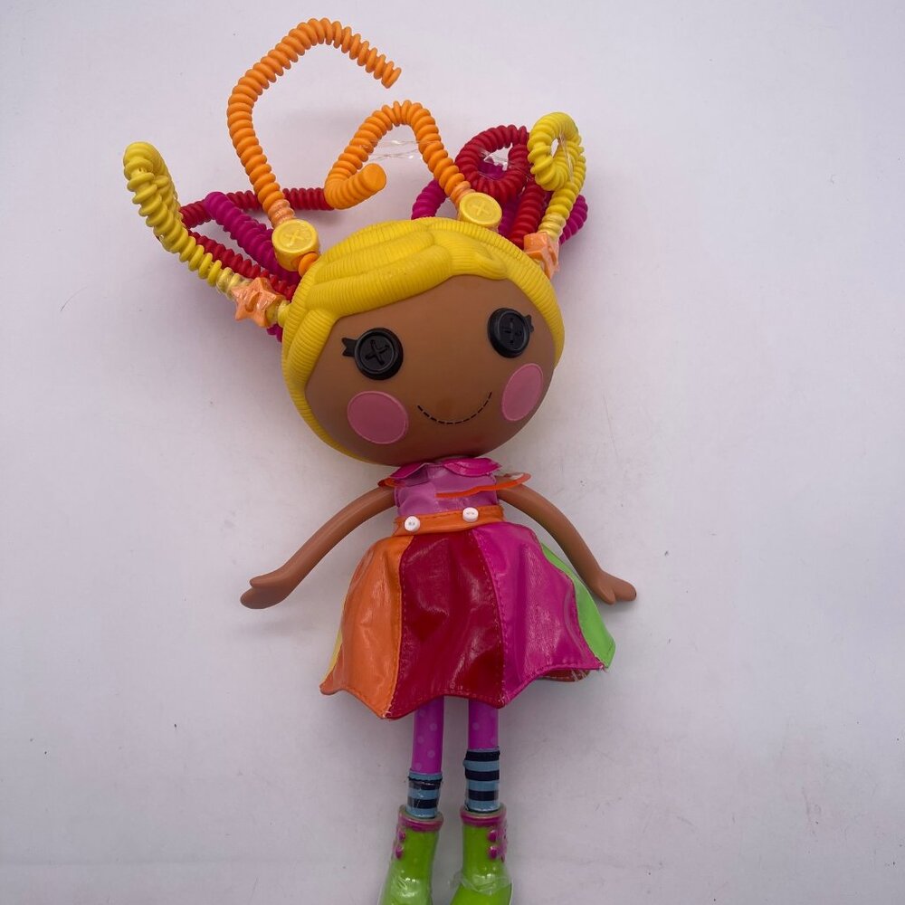 Lalaloopsy Sunsplash Silly Hair Rainbow Orange Yellow Pink Doll Only 2009 S